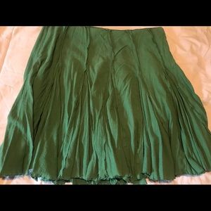 Calvin Klein Green Skirt
